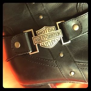 Ladies Harley Davidson riding boots
