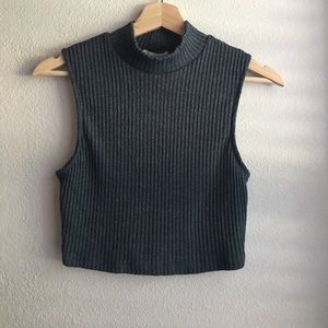 NWT Urban Outfitters Sleeveless Ribbed Crop Top