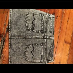 7 for all mankind mini skirt