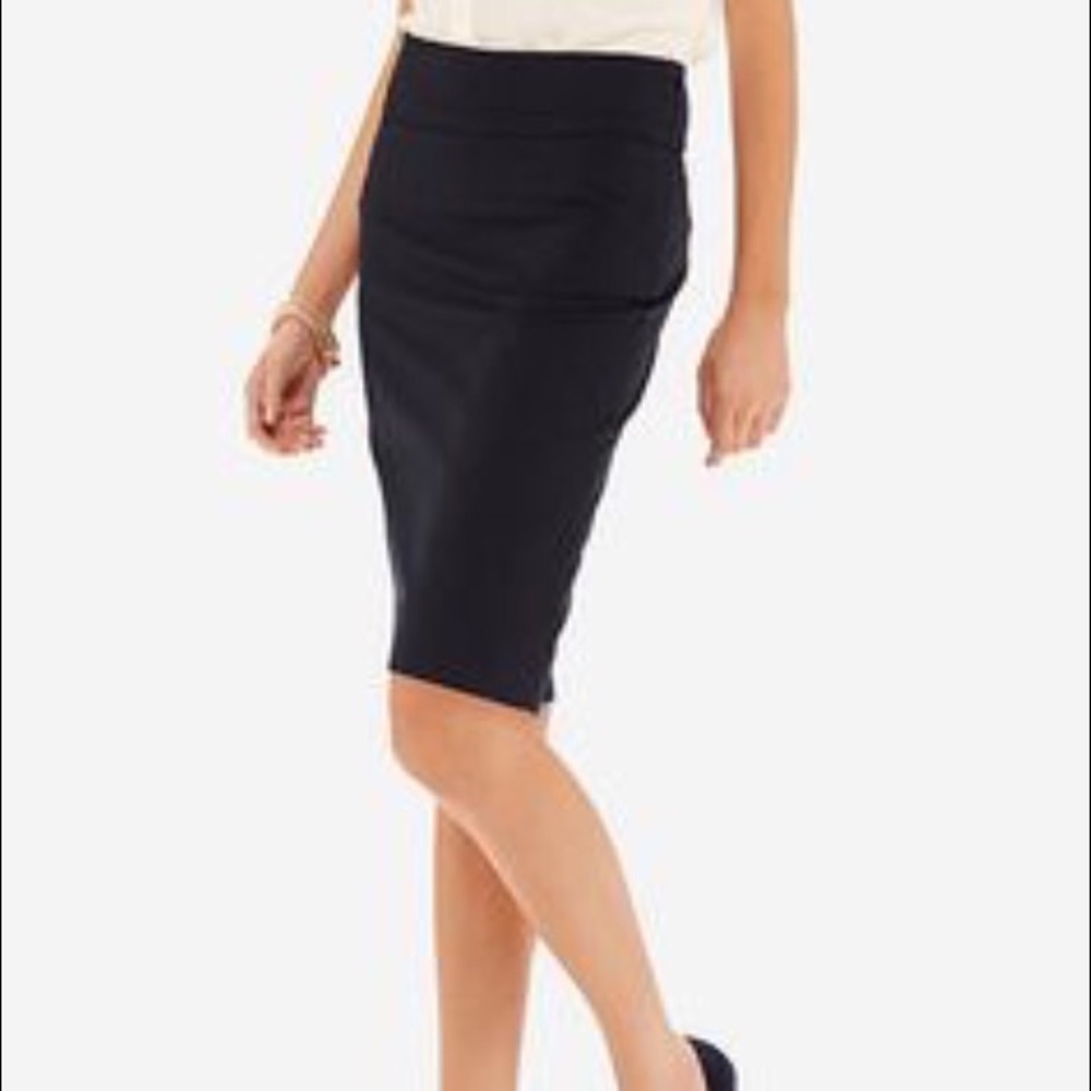NWT The Limited Navy Pencil Skirt