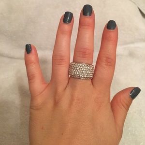 Rhinestone Statement Ring