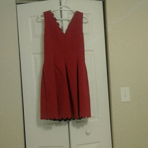 Red Cocktail Dress - Picture 1 of 3
