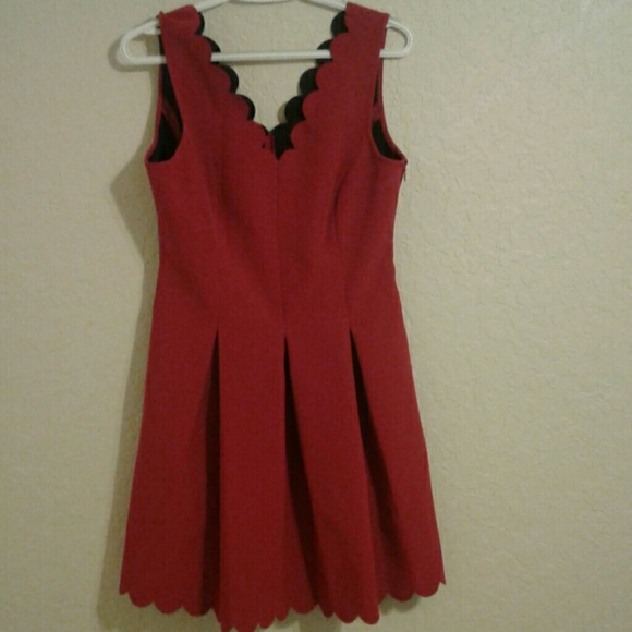 Red Cocktail Dress - Picture 2 of 3