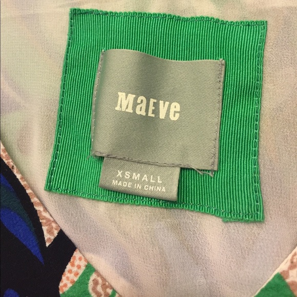 Anthropology Maeve Dress Size Xsmall - Picture 2 of 3