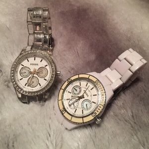 Set of 2 Fossil watches