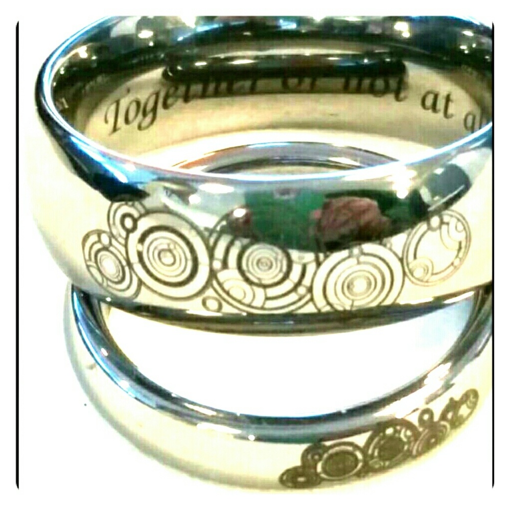 Set of titanium rings ON SALE