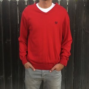 Red sweater