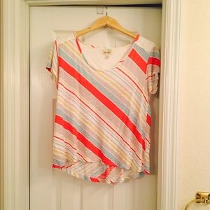 Anthropologie top- stunning weave detail on back.