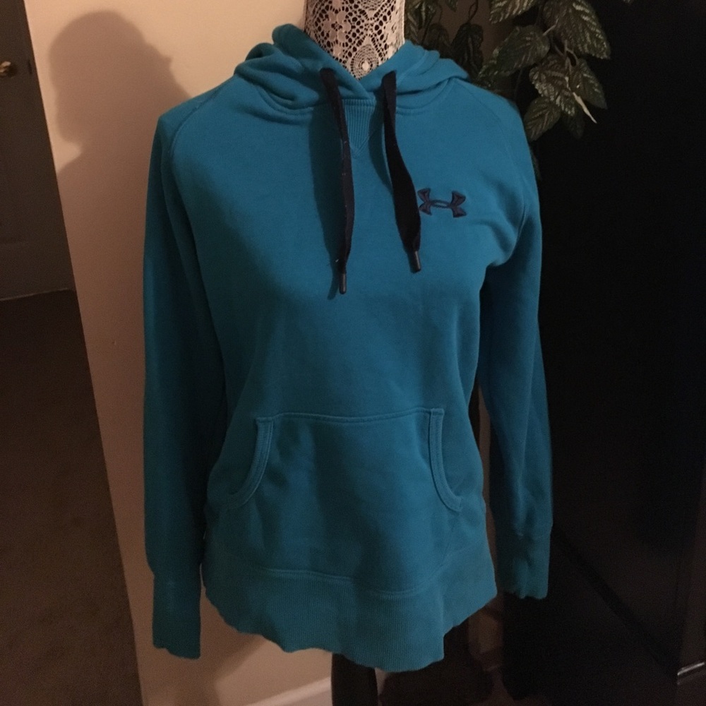 Blue under armour hoodie
