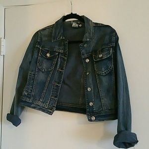 Cropped Jean Jacket