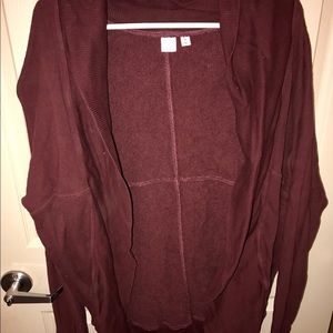 BP Maron Sweatshirt Cardigan