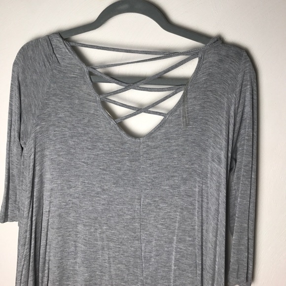 GRAY DRESS - Picture 3 of 3