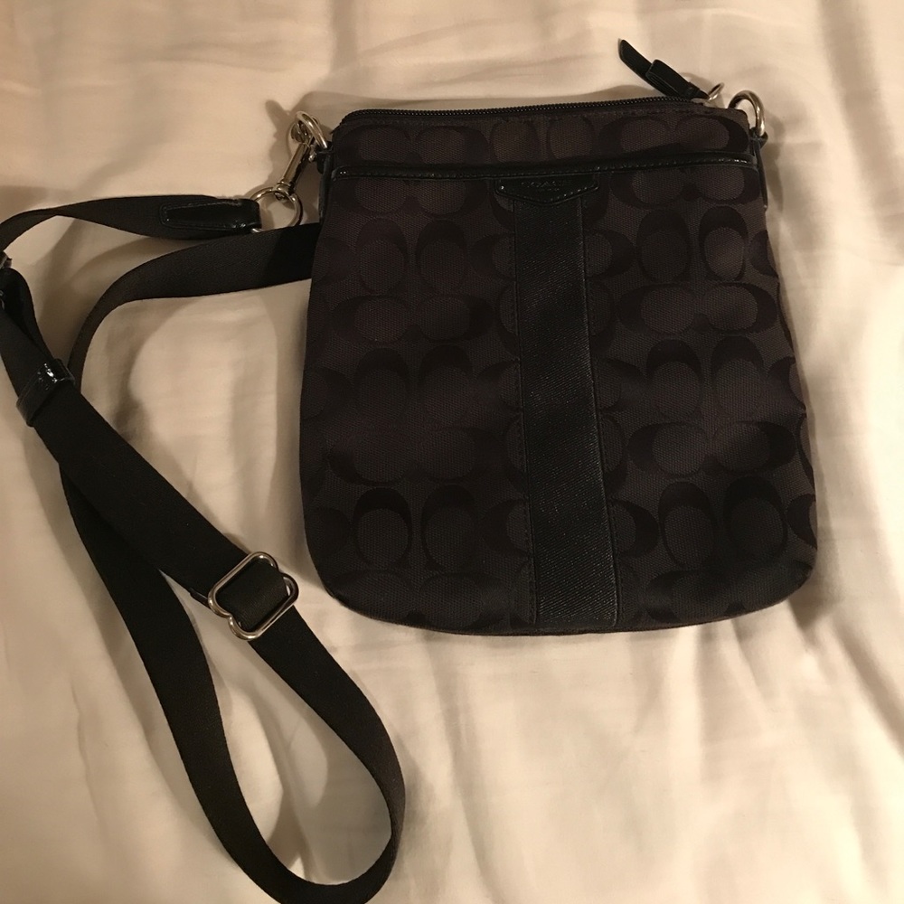 Black Coach Crossbody Bag