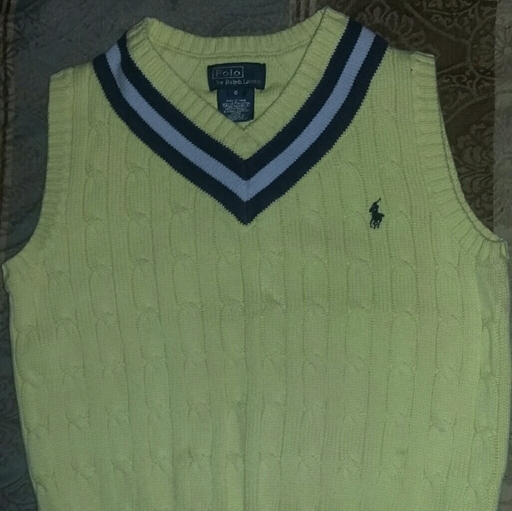 Boys Polo Sweater Vest