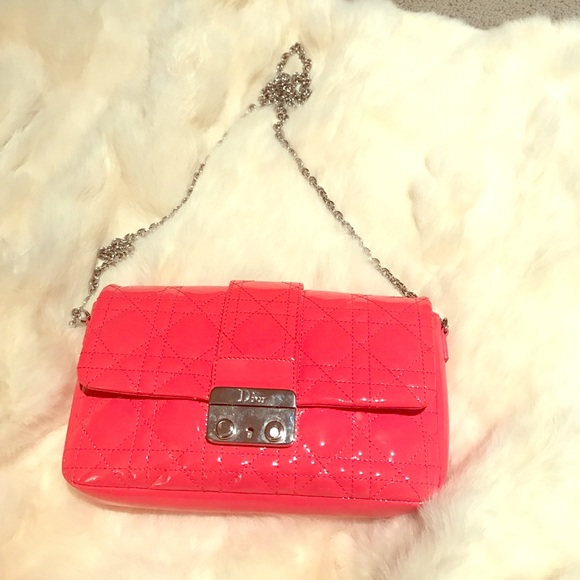 Dior wallet on chain in patent leather - Picture 2 of 6