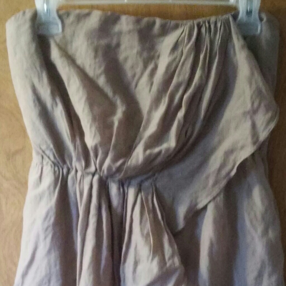 Gap unique strapless dress size 6