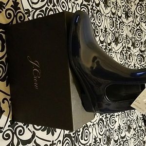Navy Rain boots