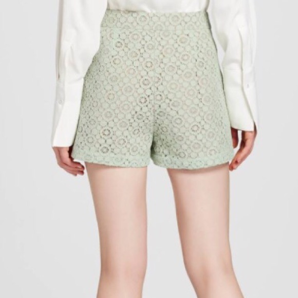 NWT Victoria Beckham for Target Mint Green Shorts - Picture 3 of 5