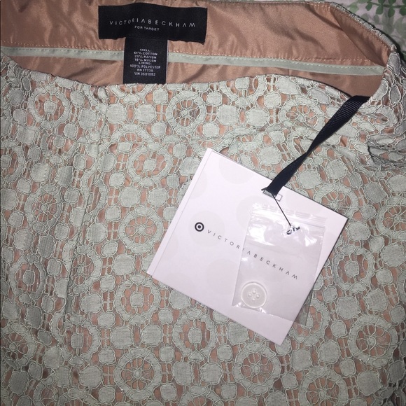 NWT Victoria Beckham for Target Mint Green Shorts - Picture 5 of 5