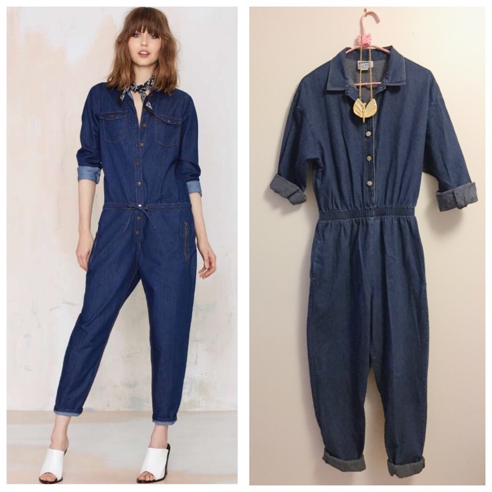 Vintage Jean Jumpsuit