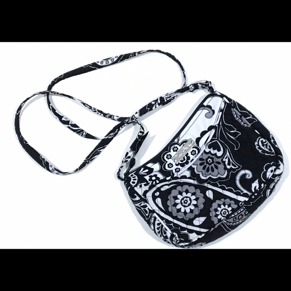 Vera Bradley Midnight Paisley Little Crossbody