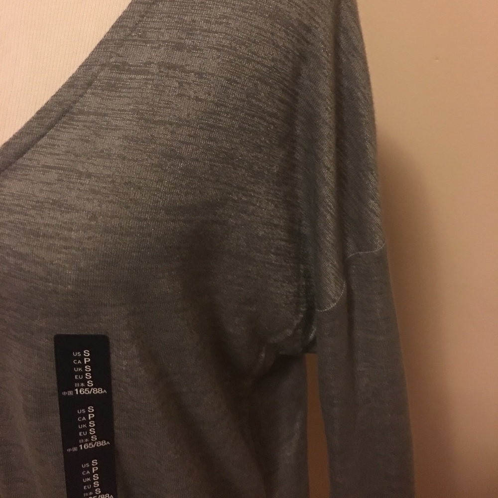 Grey drape tee - Picture 2 of 4