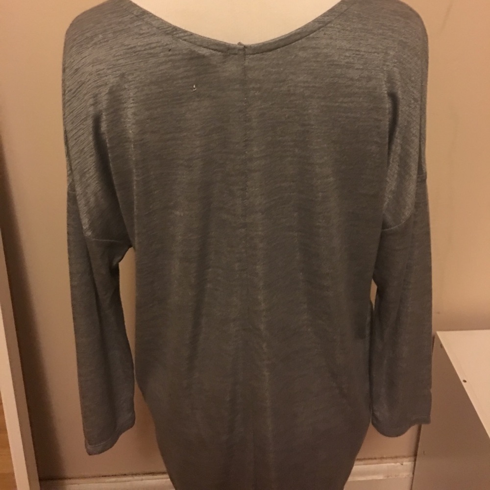 Grey drape tee - Picture 3 of 4