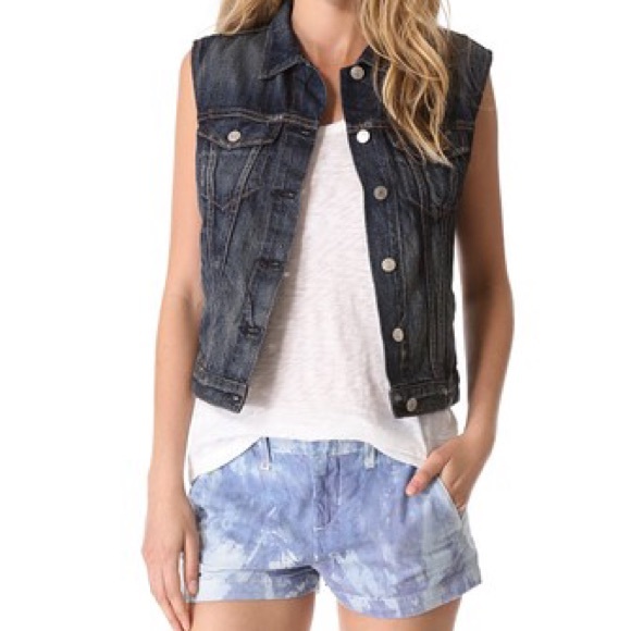 rag & bone Jackets & Blazers - Rag and Bone Denim Vest size small