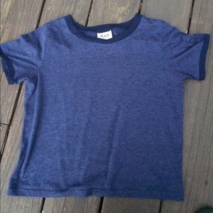 Navy Blue Simple Tshirt