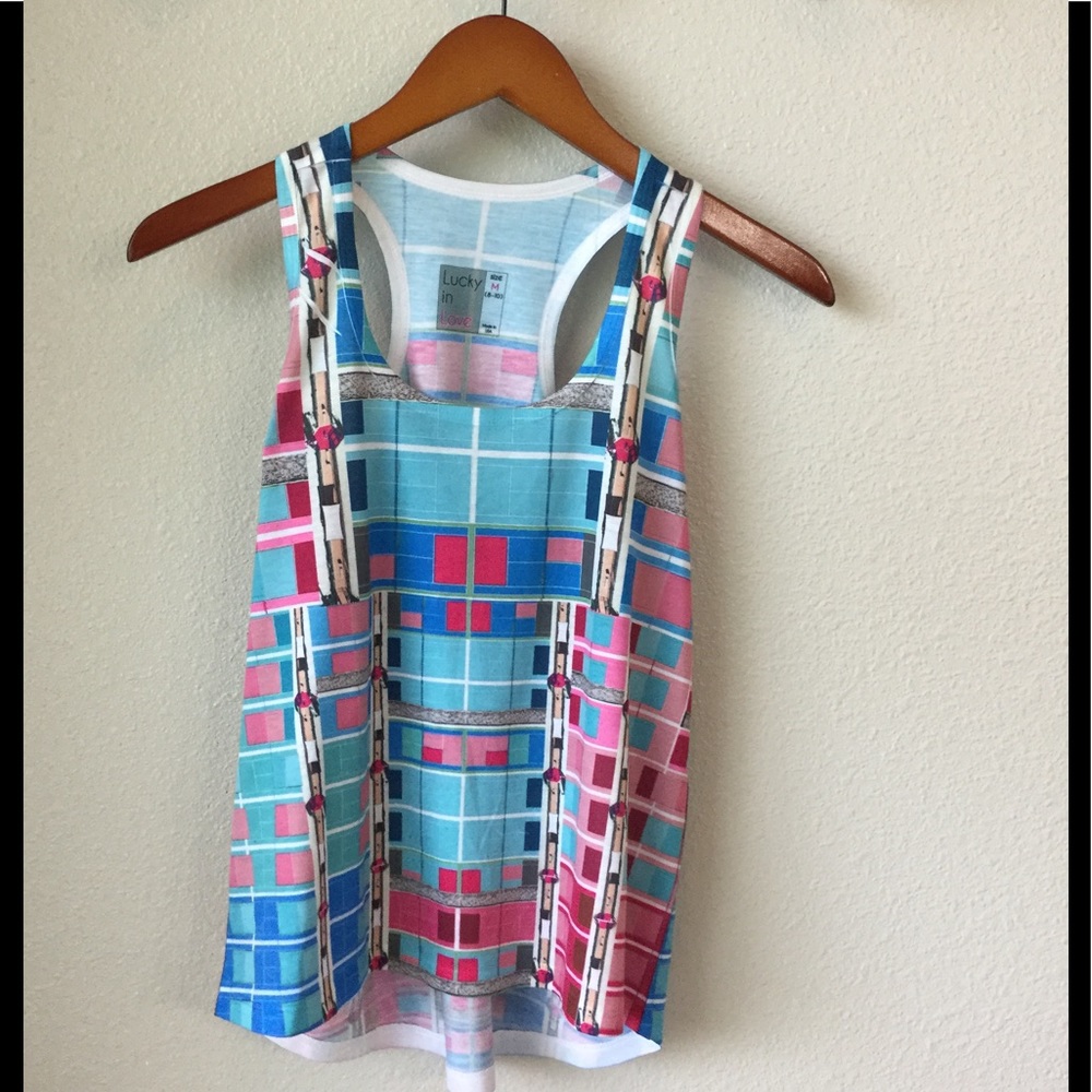 Lucky in Love workout tank