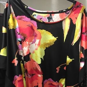 Lane Bryant 18/20 Floral Shirt
