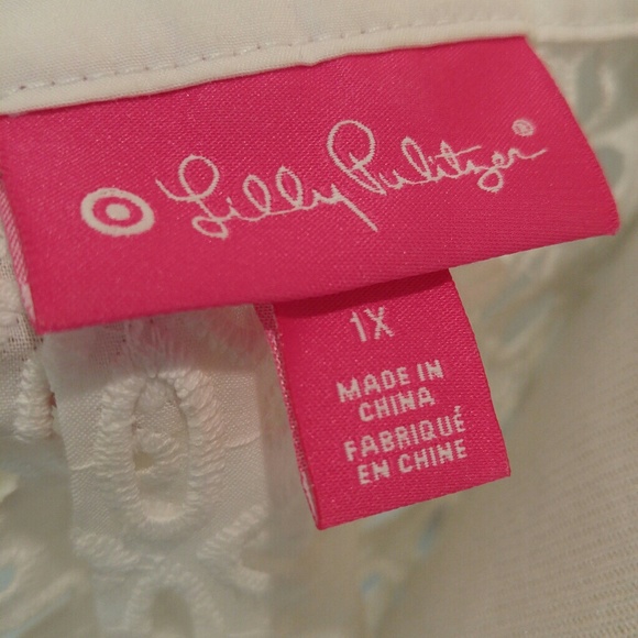Lilly Pulitzer Classic Eyelet Tunic Cover-up - Picture 2 of 8