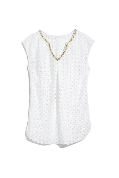 Lilly Pulitzer Classic Eyelet Tunic Cover-up - Picture 6 of 8