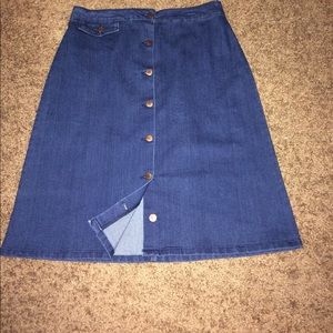 Forever 21 - Denim A-line Skirt
