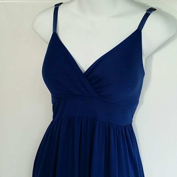 Allison Brittney Dresses & Skirts - Allison Brittney Women's Blue Maxi Sun Dress Sz M