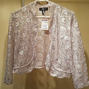 Sequined Lace Shrug - NWT
