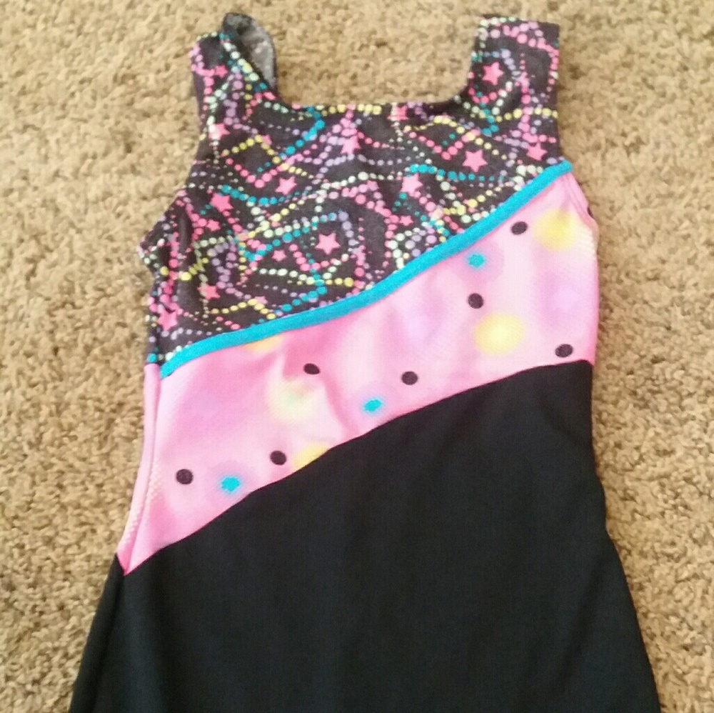 One piece gymnastics outfit