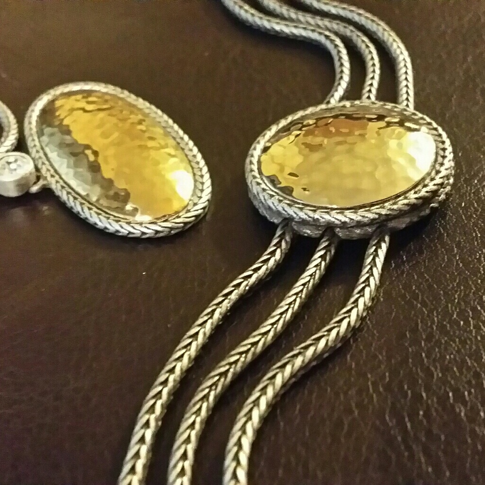 **Sold**  Sterling Silver Necklace and Bracelet - Picture 2 of 6