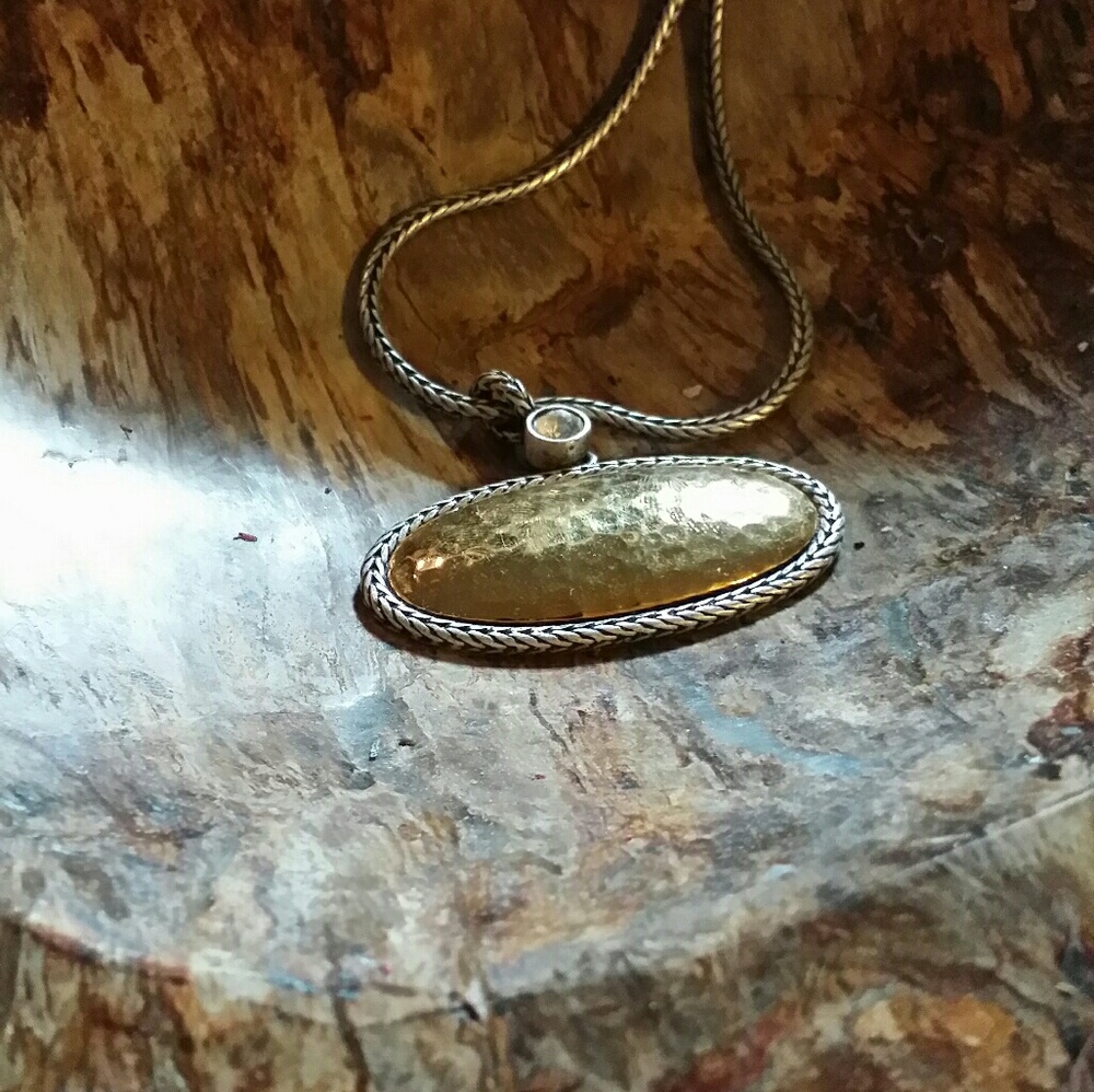 **Sold**  Sterling Silver Necklace and Bracelet - Picture 3 of 6