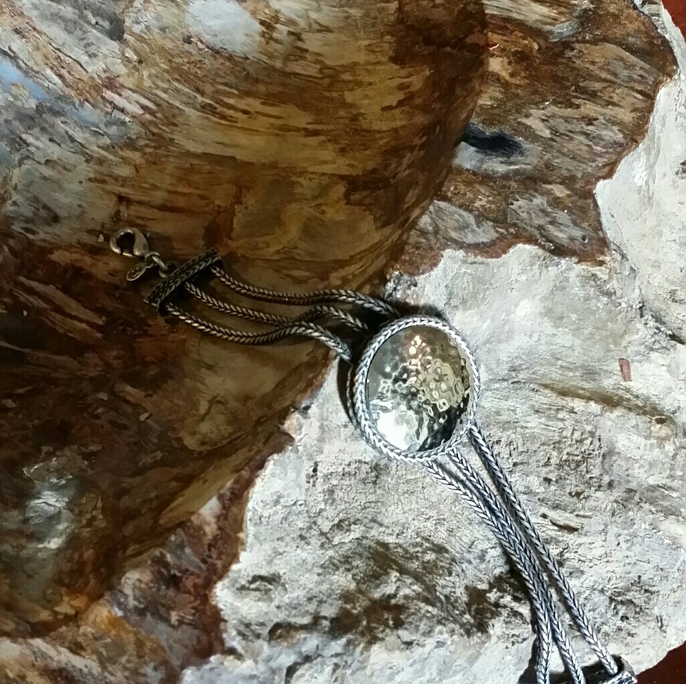 **Sold**  Sterling Silver Necklace and Bracelet - Picture 4 of 6