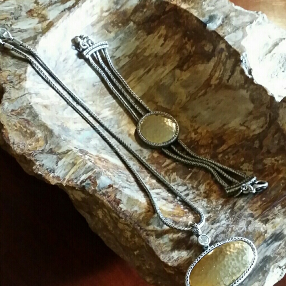 **Sold**  Sterling Silver Necklace and Bracelet - Picture 6 of 6