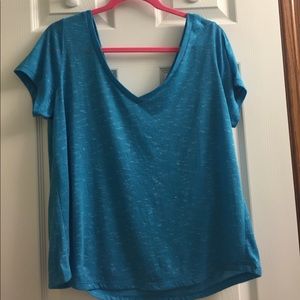 Torrid size 00 Beautiful Blue Shirt