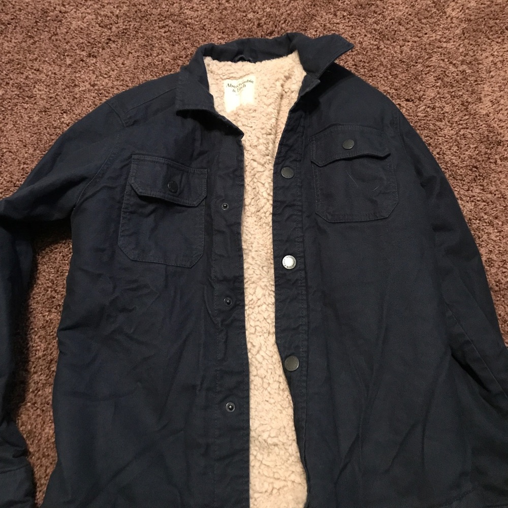 Men's Small Abercrombie & Fitch Jacket Snap Front