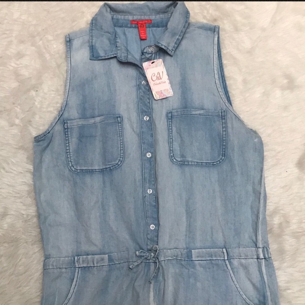 NWT Anthropologie Chelsea & Violet ROMPER  Large