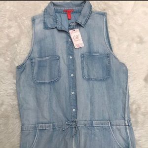 NWT Anthropologie Chelsea & Violet ROMPER  Large