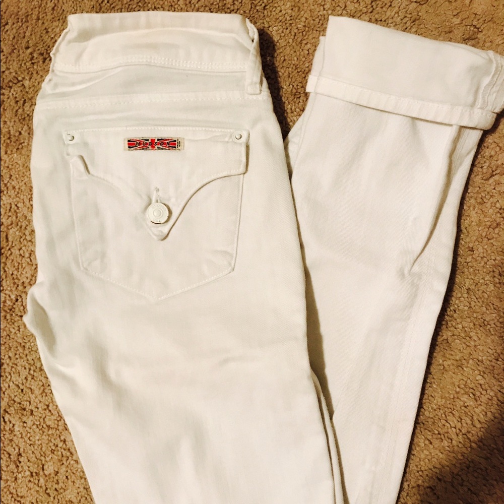 MUST SELL! White Hudson jeans