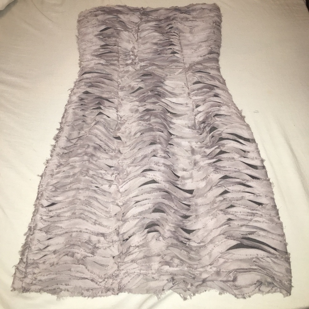 Topshop Ruffle Tube Mini - Picture 2 of 4