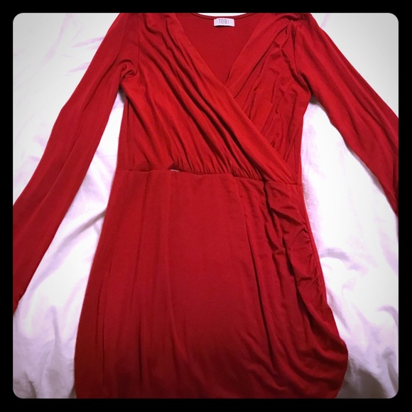 Tobi sexy red dress mid thigh - Picture 1 of 1