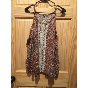 Charlotte Russe Blouse, Off-Shoulder, XL