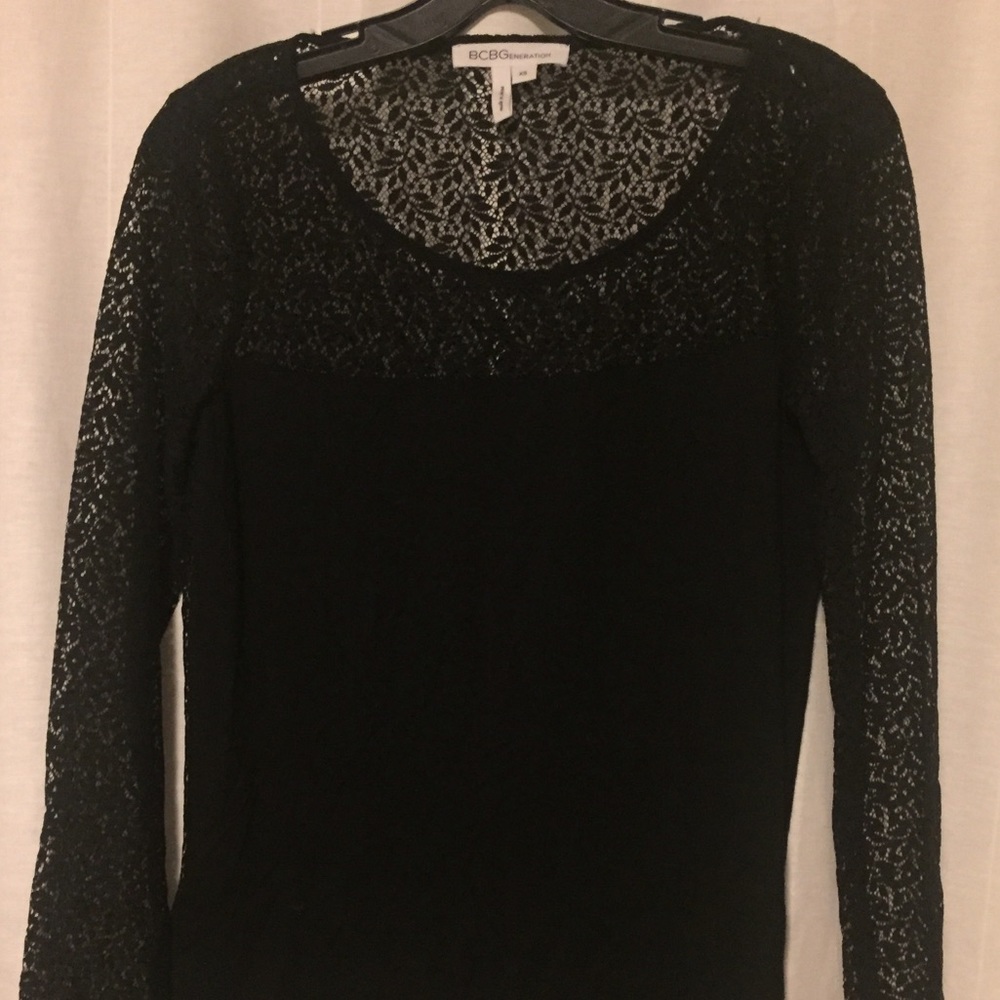 Black Lace Top